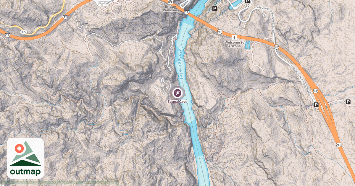 Map of Sauna Cave