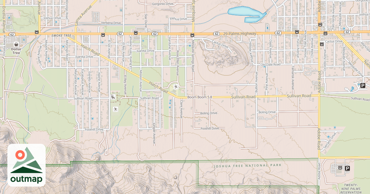 Map of Boom Boom