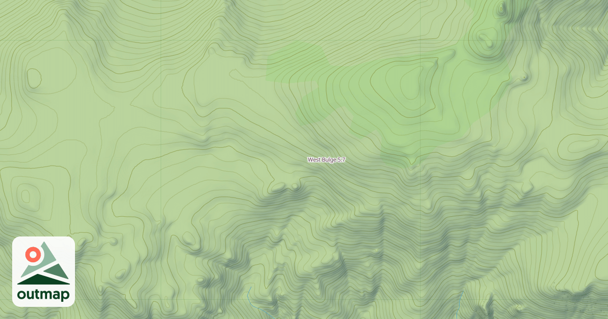 Map of West Bulge