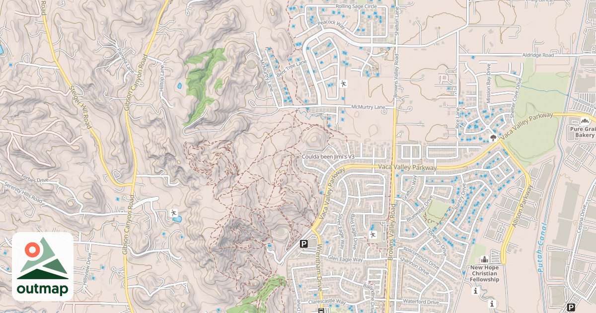 Map of Coulda been Jimi's