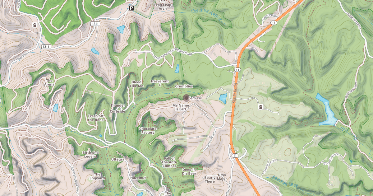 Map preview of Samurai