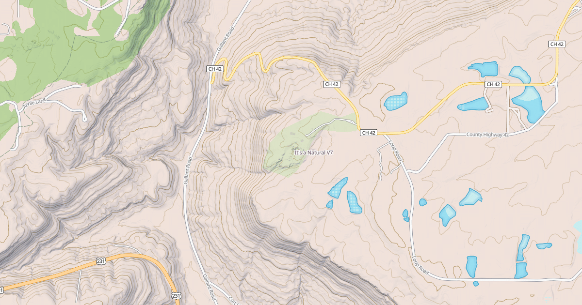 Map preview of It's a Natural