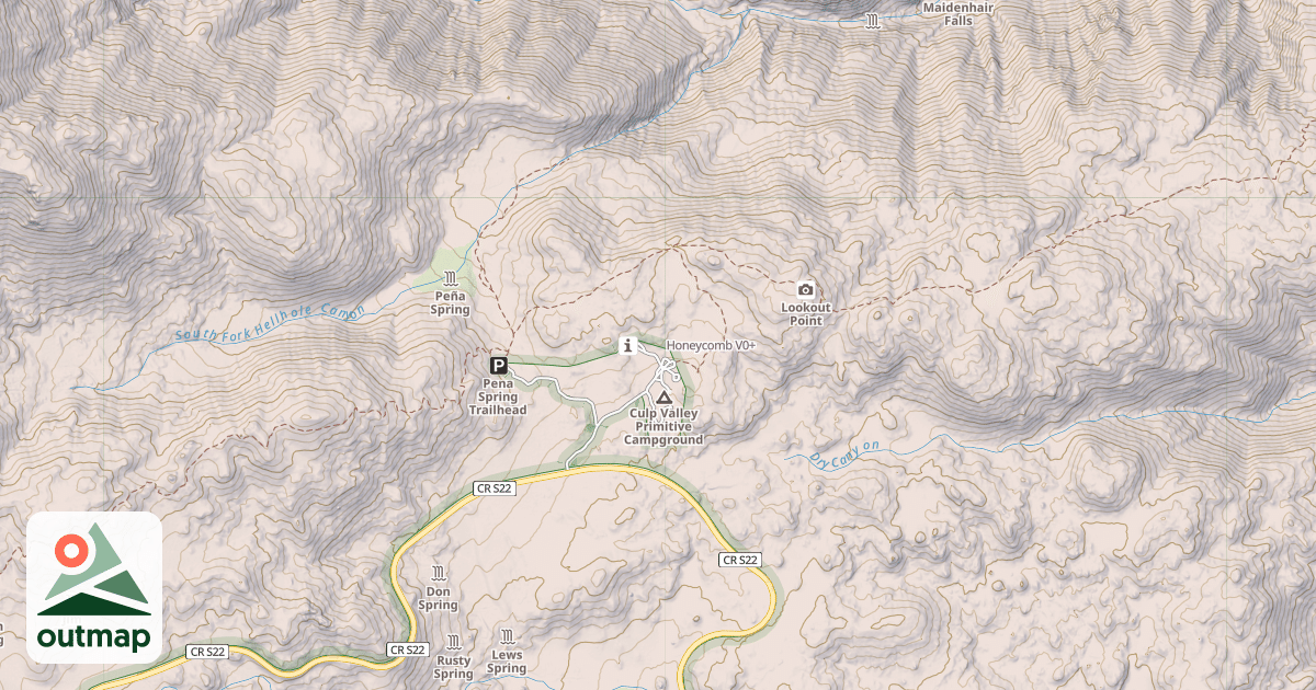 Map of Honeycomb