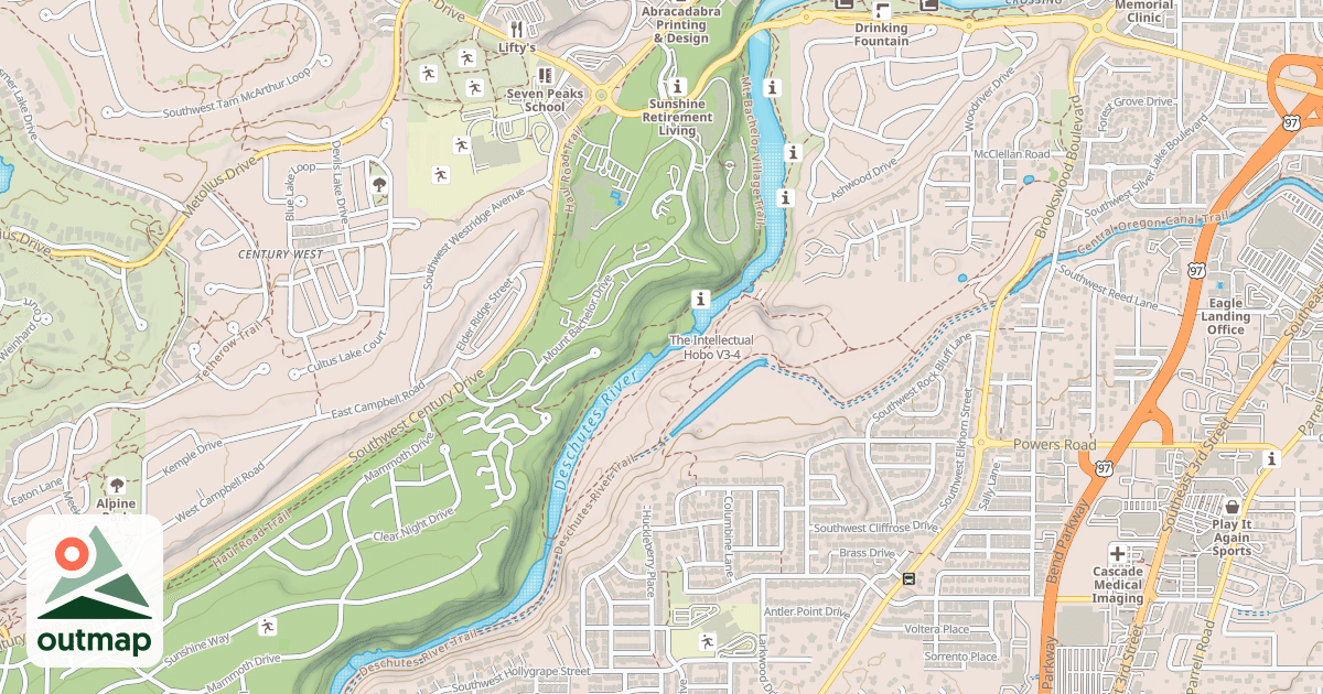 Map of The Intellectual Hobo