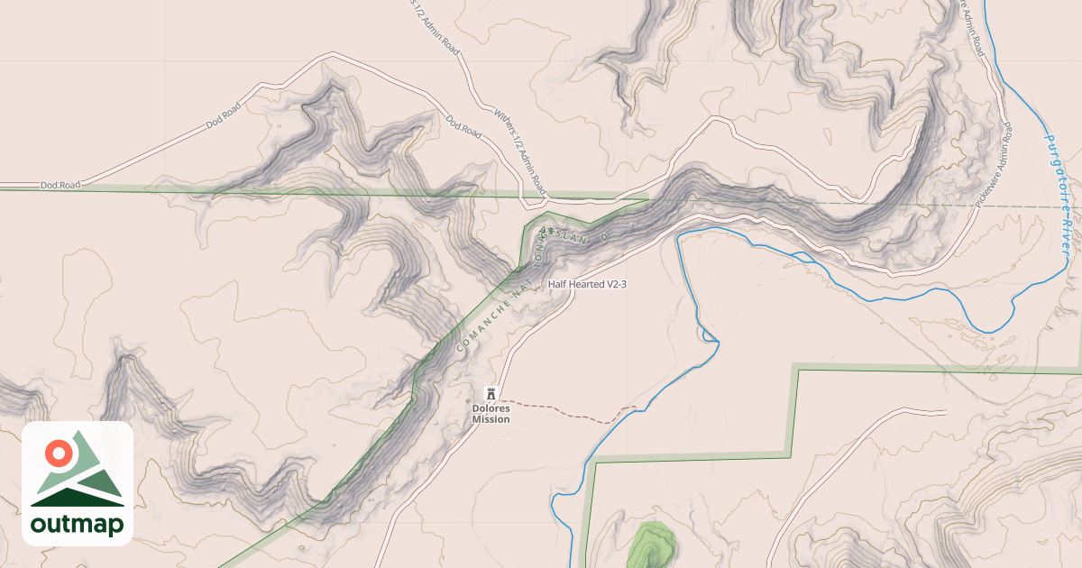 Map of Half Hearted