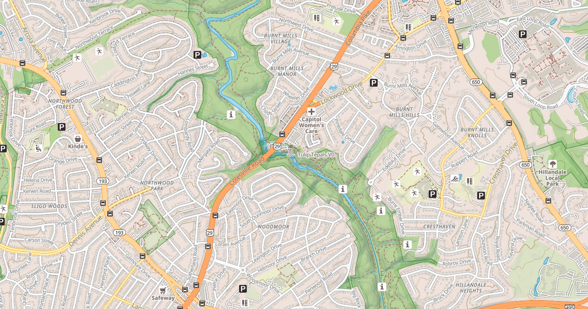 Map preview of Tulip Tepals