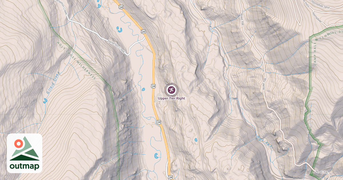 Map of Upper Tier Right
