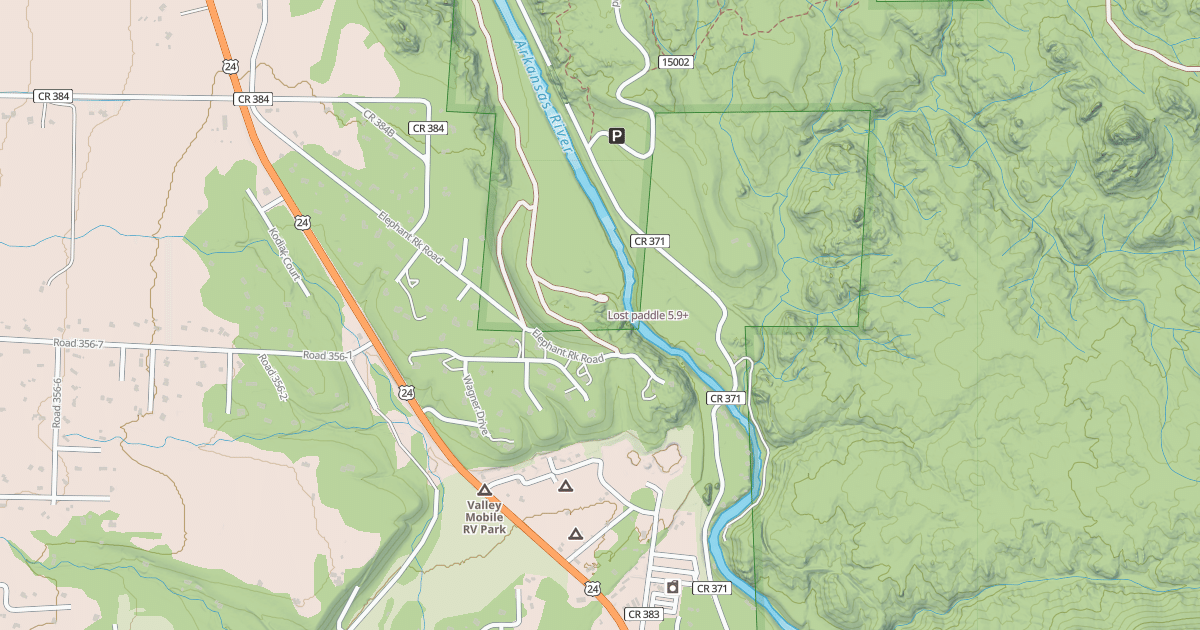 Map preview of Lost paddle