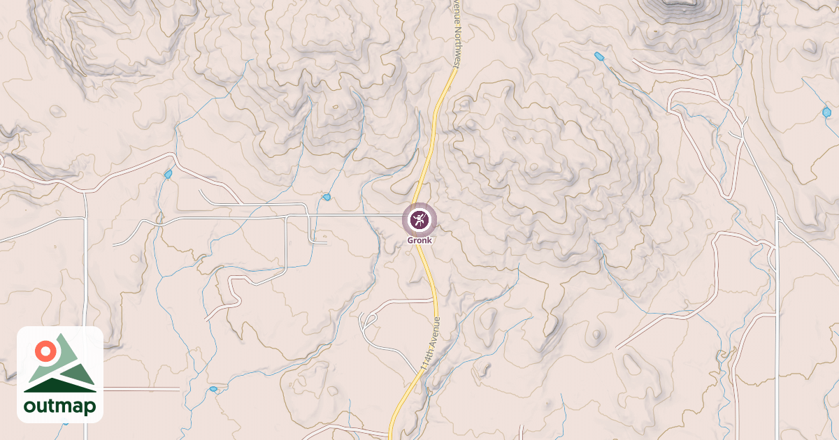 Map of Gronk