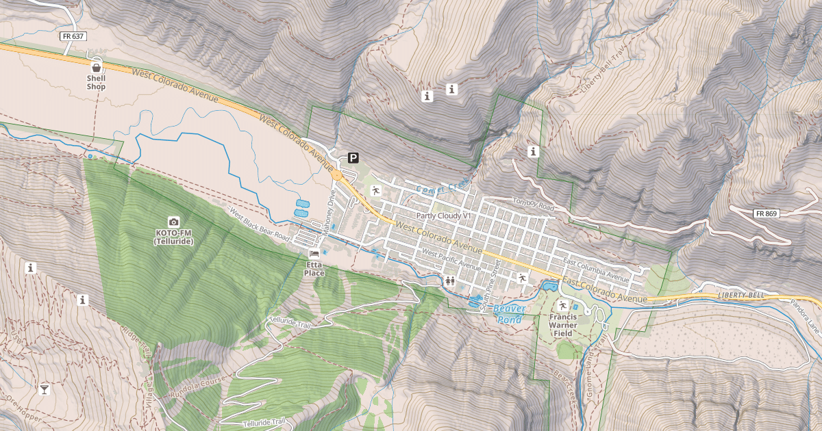Map preview of Partly Cloudy