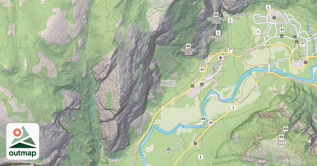 Map of Left Side of the Folly
