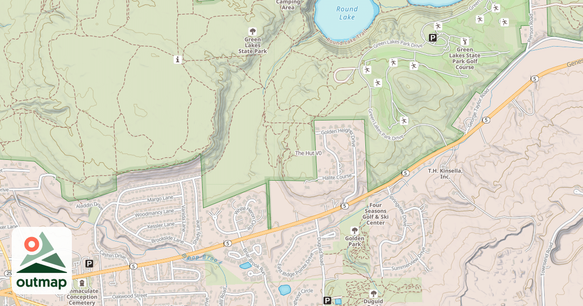 Map of The Hut