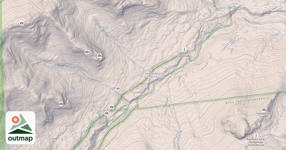 Map of Strange Place for Pretty Face