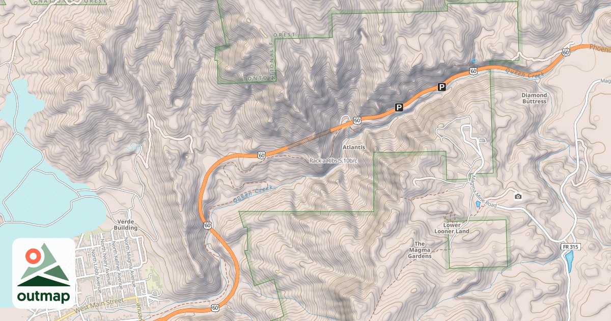 Map of Rack a Ribs