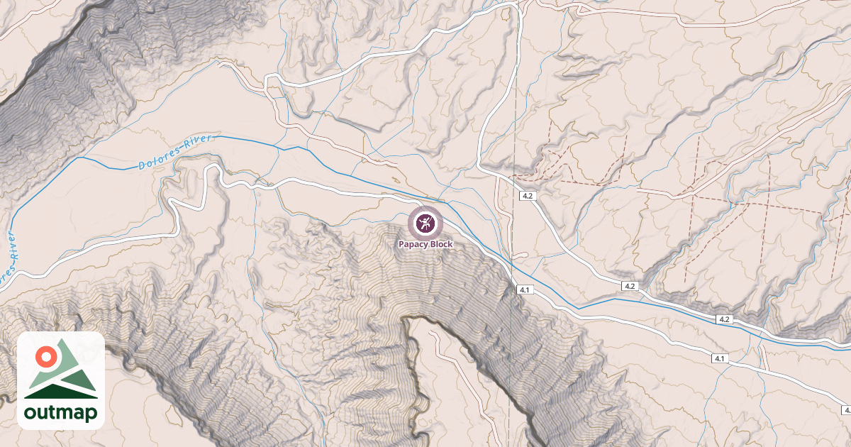 Map of Papacy Block