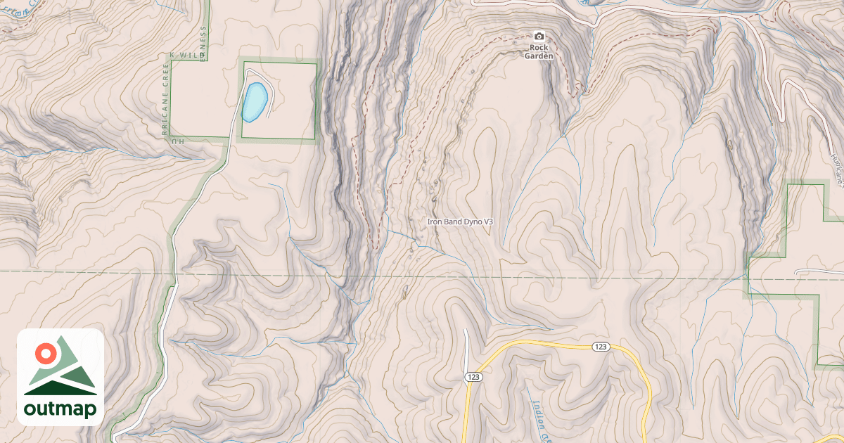 Map of Iron Band Dyno