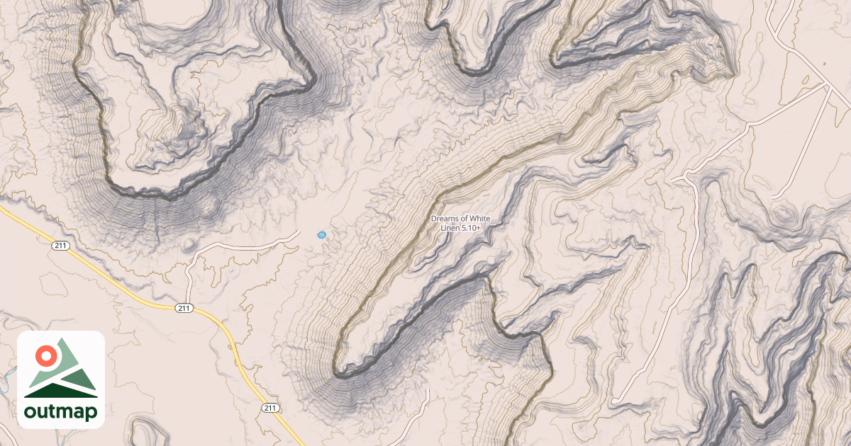 Map of Dreams of White Linen