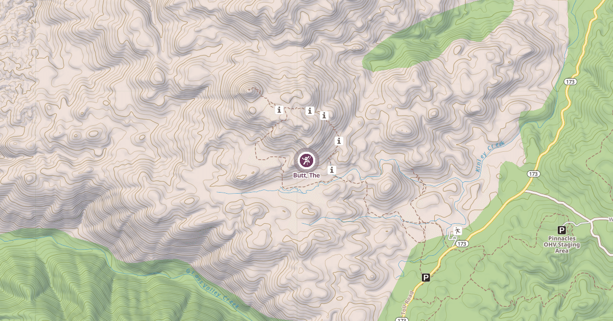 Map preview of Butt, The