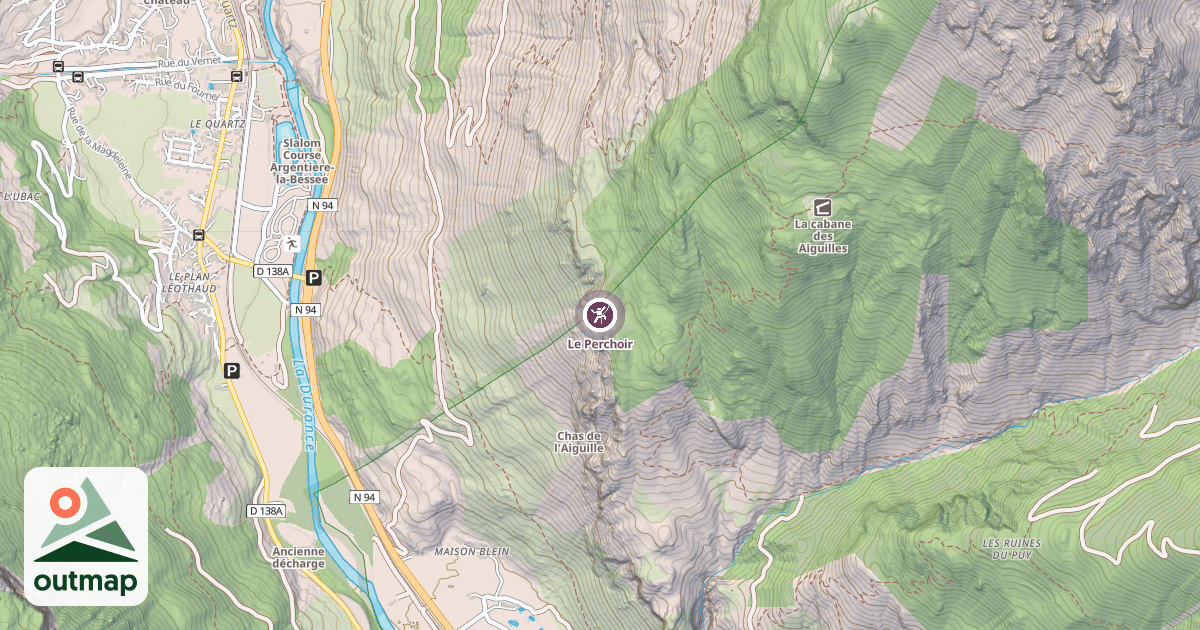 Map of Le Perchoir