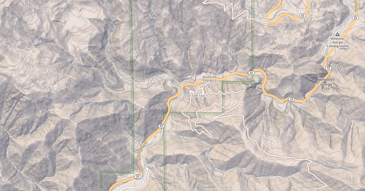 Map preview of East side face