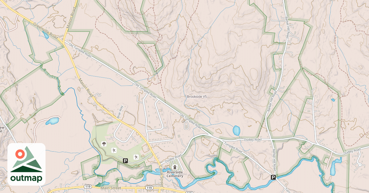 Map of Brookside