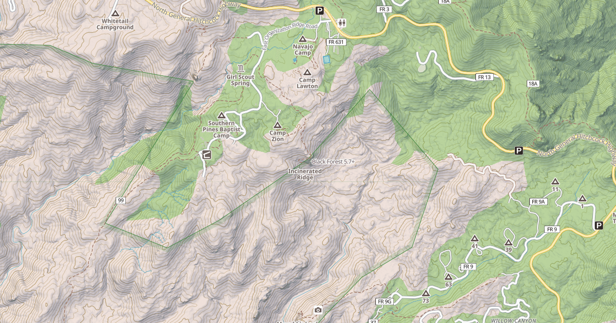 Map preview of Black Forest