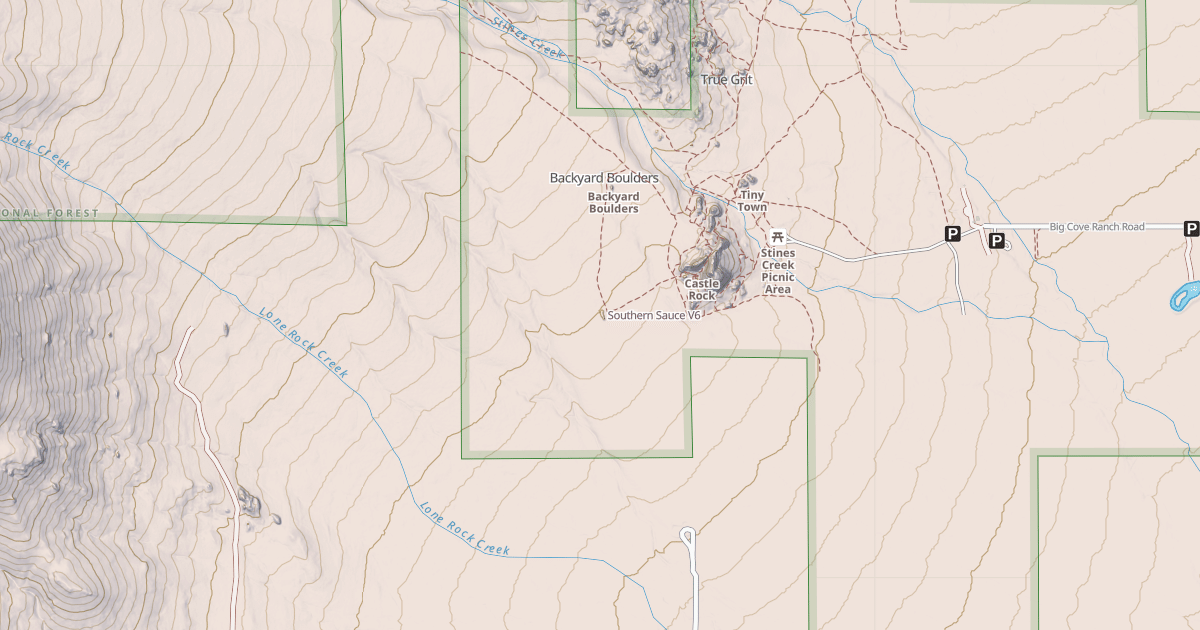 Map preview of Southern Sauce
