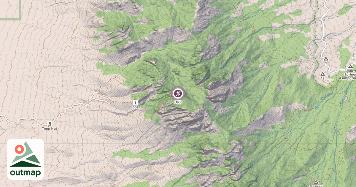Map of ORP