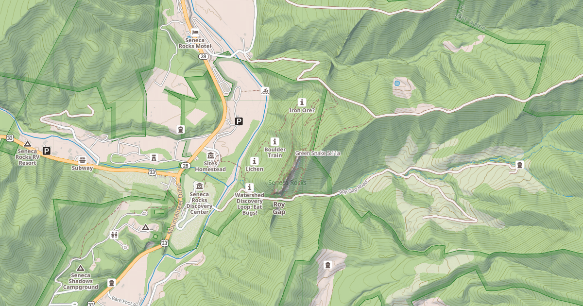 Map preview of Green Snake