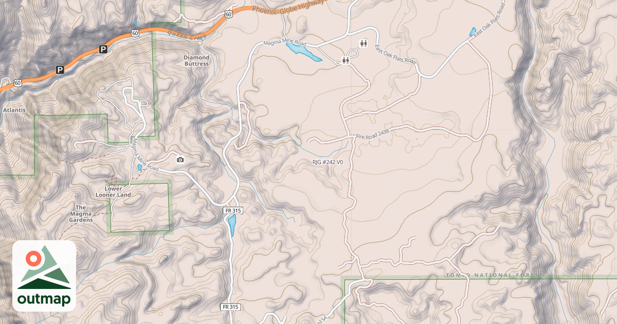 Map of RJG #242
