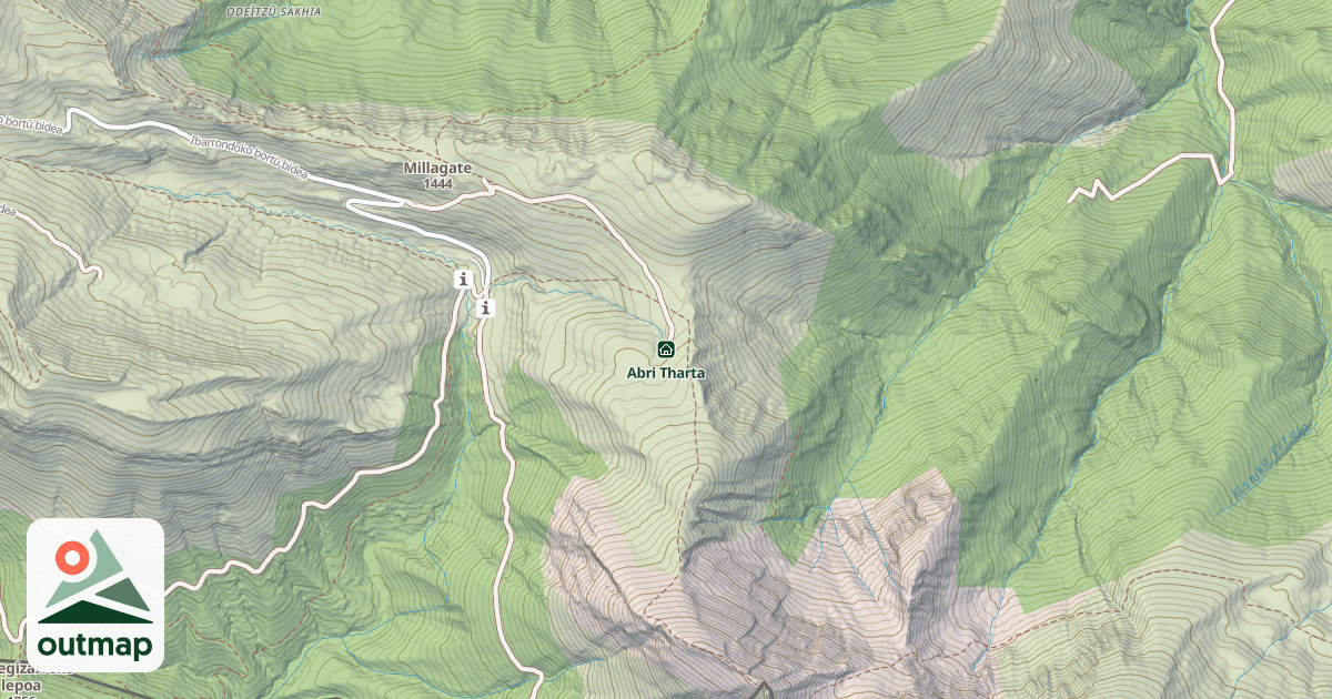 Map of Abri Tharta