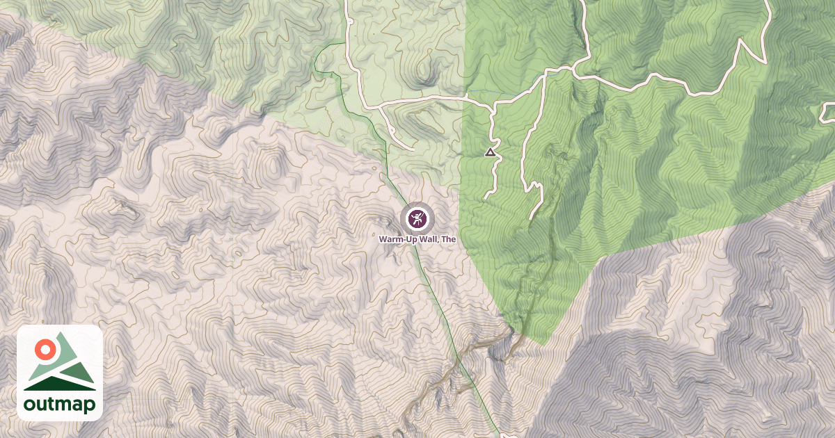 Map of Warm-Up Wall, The
