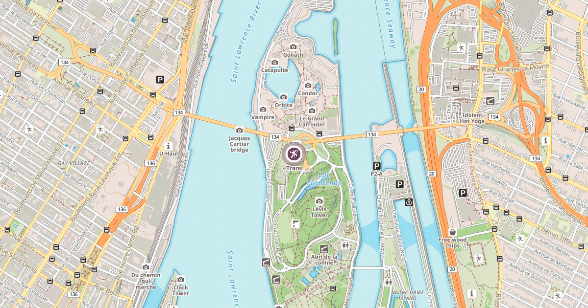 Map preview of Trans