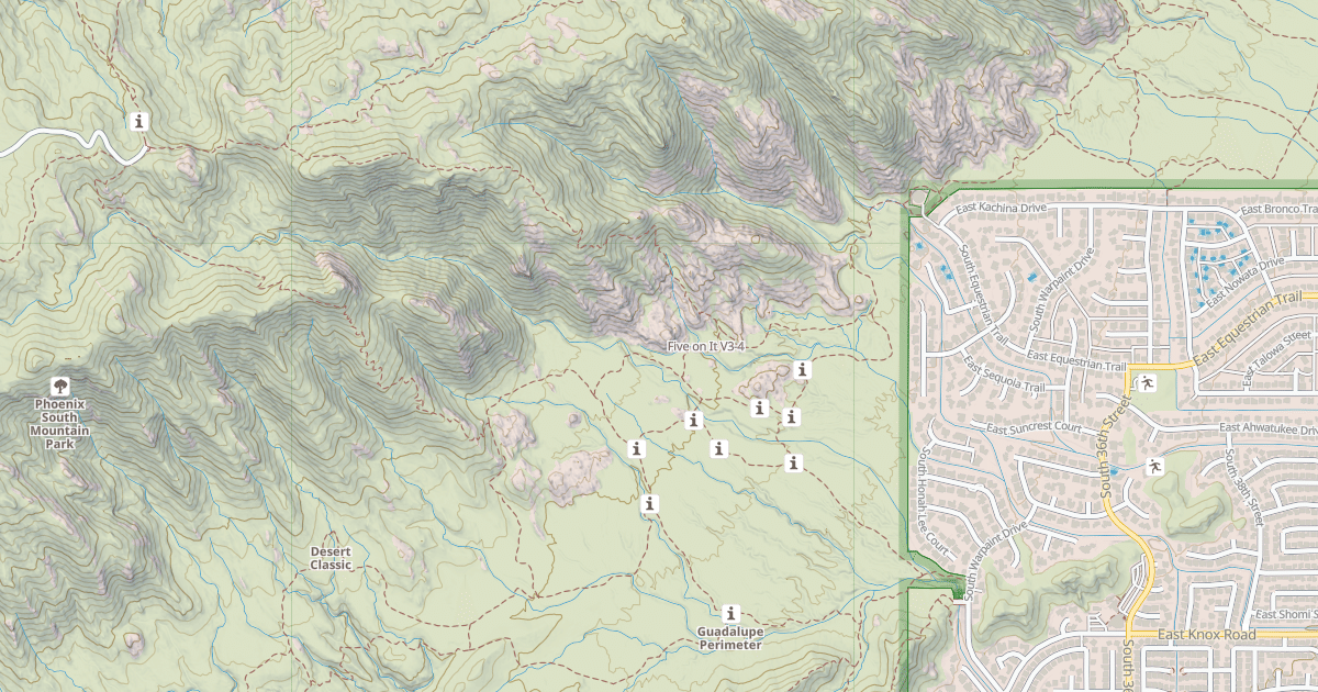 Map preview of Five on It