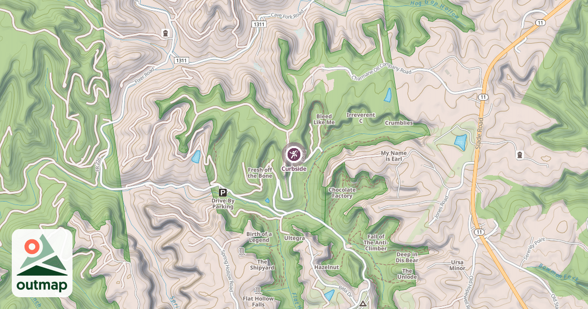 Map of Curbside
