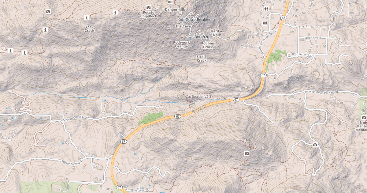 Map preview of Cat Boulder