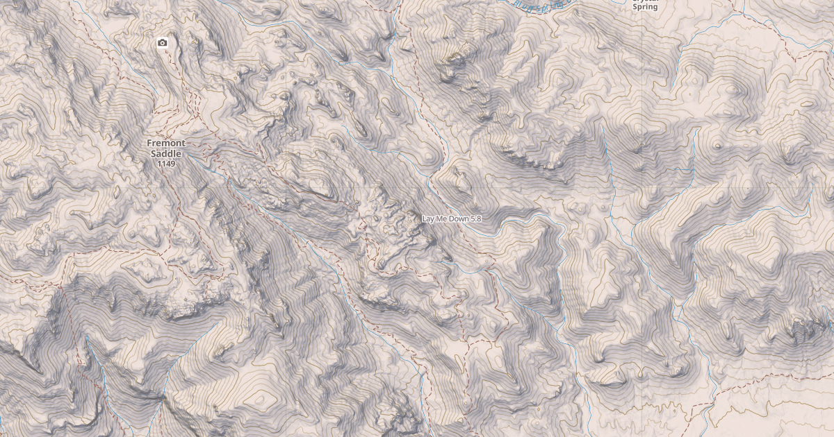 Map preview of Lay Me Down