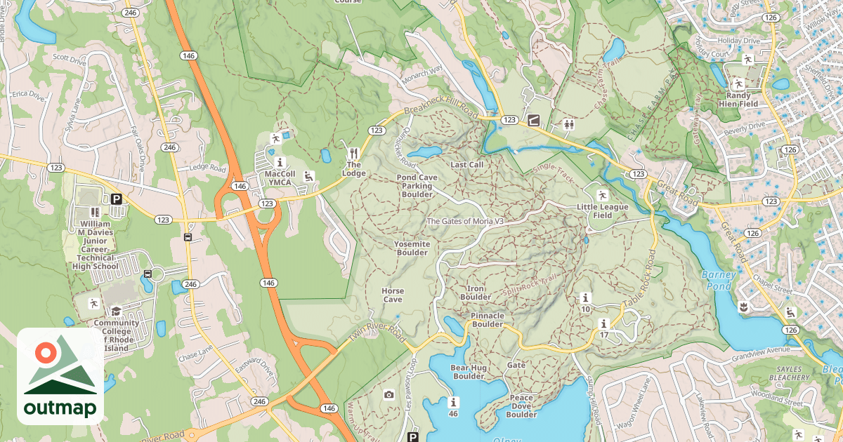 Map of The Gates of Moria
