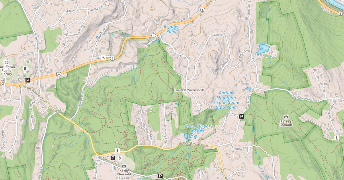 Map preview of Traverse Warmup