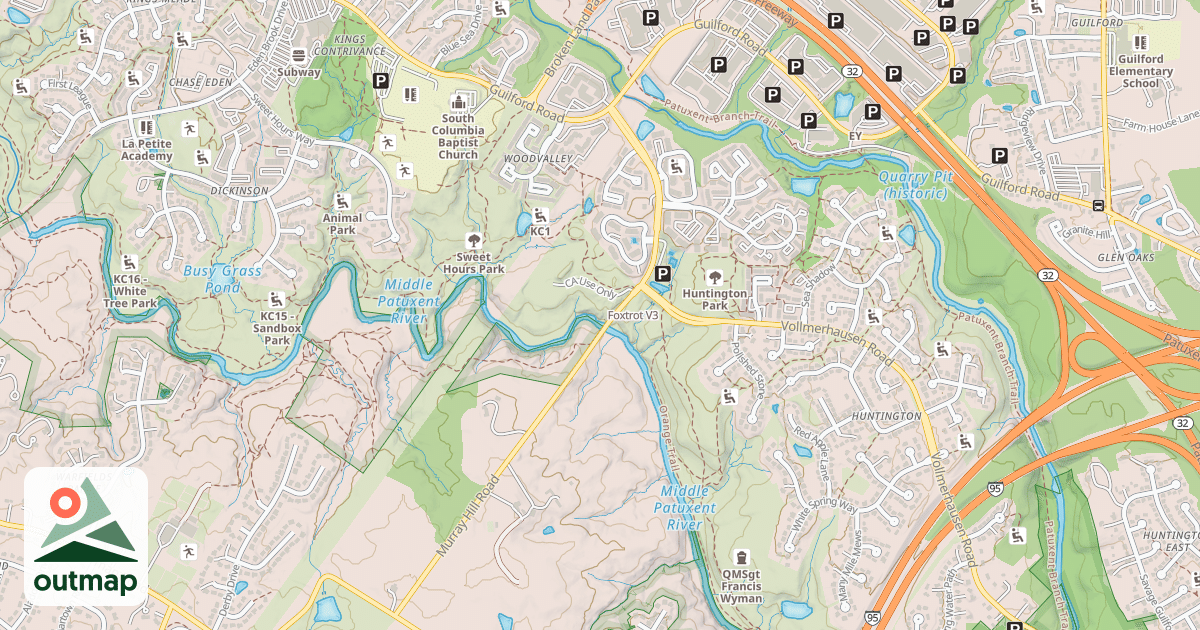 Map of Foxtrot