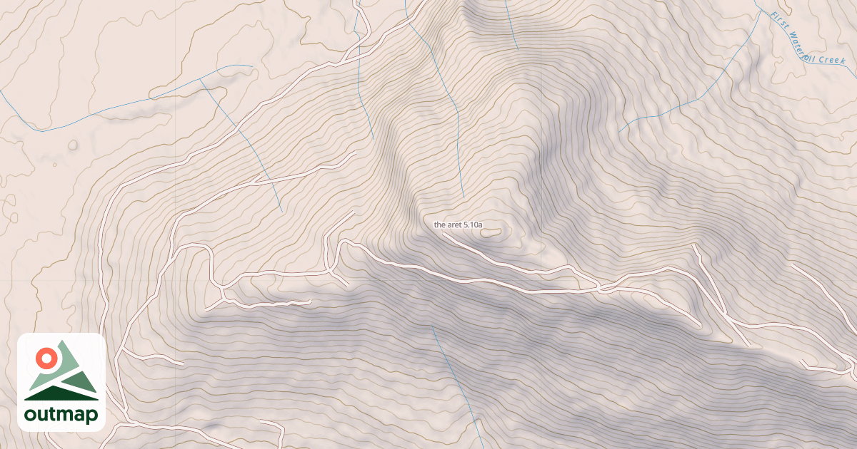 Map of the aret