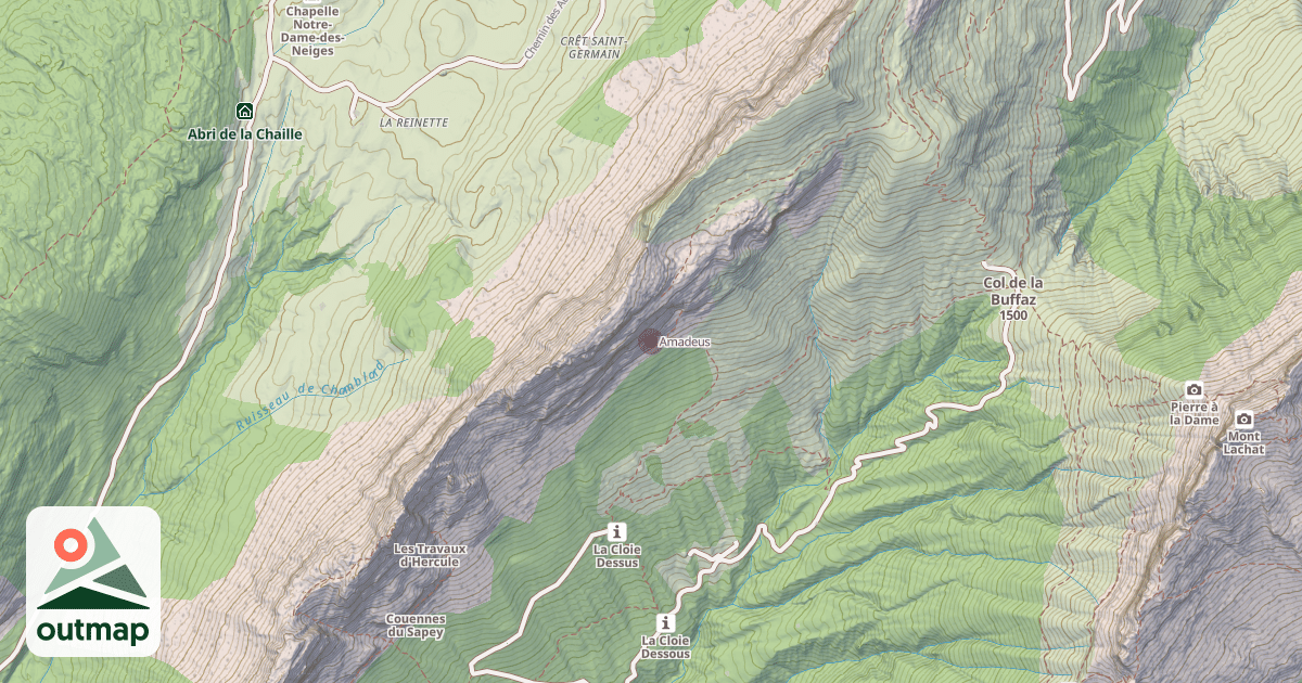 Map of Amadeus