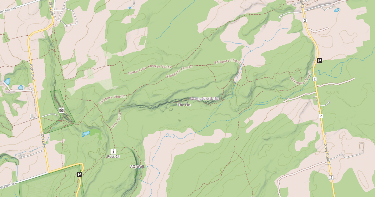 Map preview of Swamp Idiot
