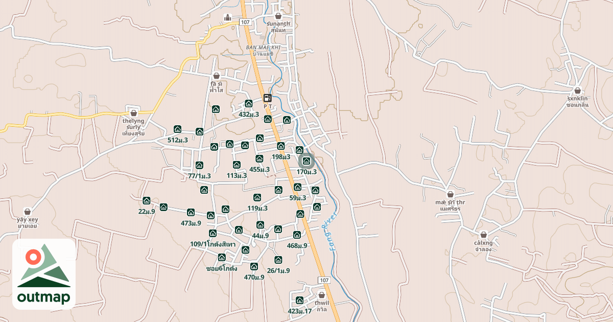 Map of 170ม.3