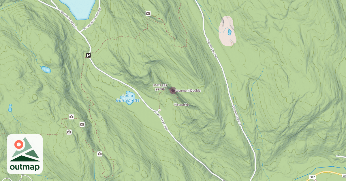 Map of Lavement Double