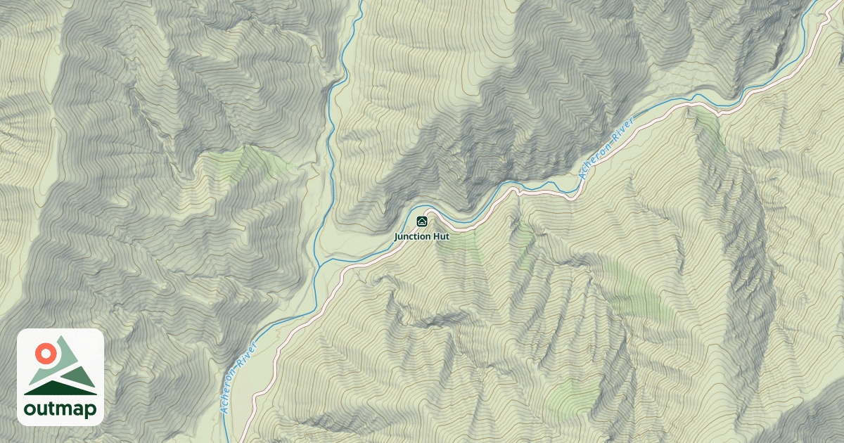 Map of Junction Hut