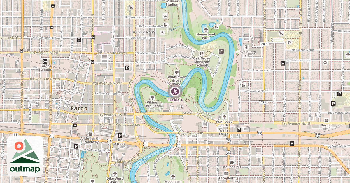 Map of Trestle 1