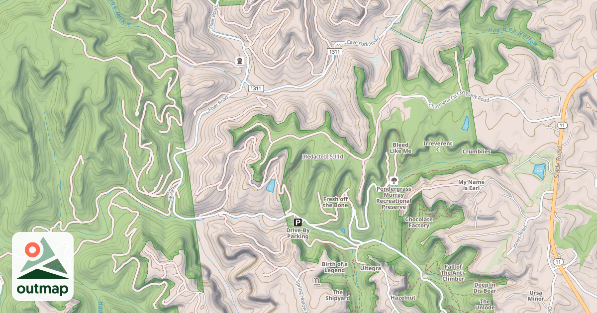 Map of [Redacted]