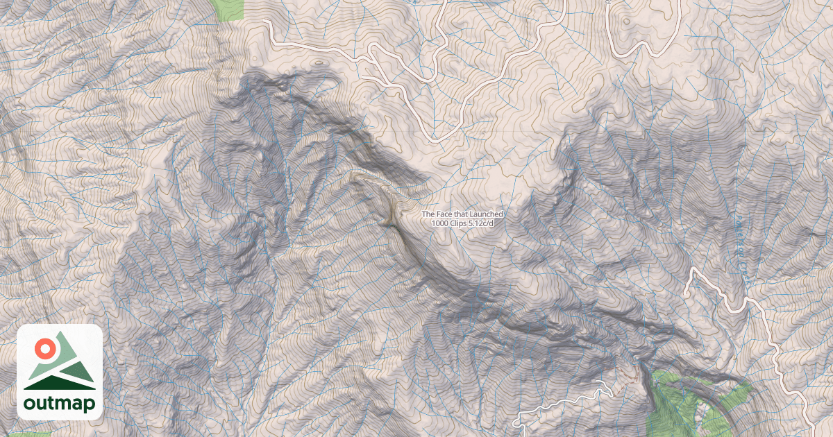 Map of The Face that Launched 1000 Clips