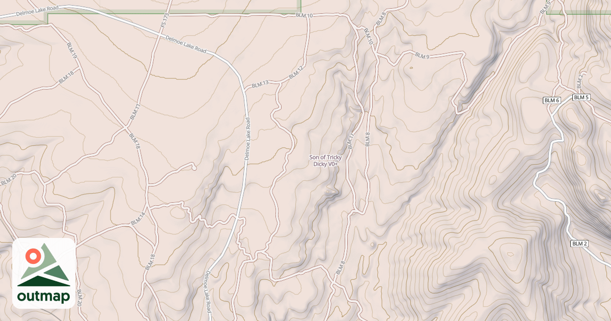 Map of Son of Tricky Dicky